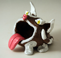 Bigmouth cat clay ptoject