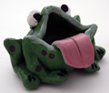 Bigmouth Frog clay project