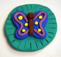 Kindergarten Butterfly Clay Project