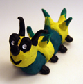 Caterpillar Big Bug Clay Project