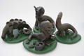 Dinosaurs clay projects for kindergarten and elementary students