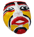 Haida mask clay project