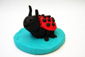 Ladybug clay project