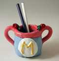 Mom's trophy clay project