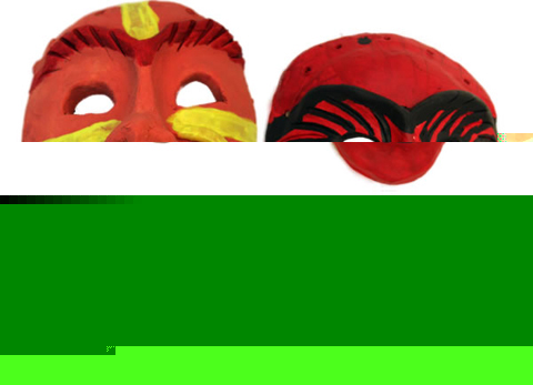 Aboriginal clay mask