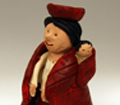 Peruvian Woman clay project