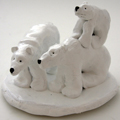 Polar Bear clay project
