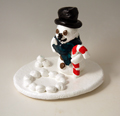 Snowman tealight Holder