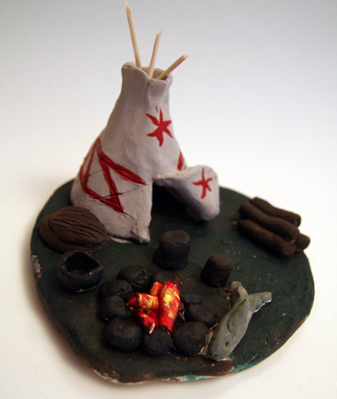 Tipi scene